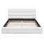 Grand lit plateforme tapissier
