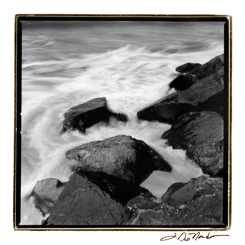 Incoming Tide I by Laura DeNardo - Wrapped Canvas Print, 30cm H x 30cm W x 3.8cm D