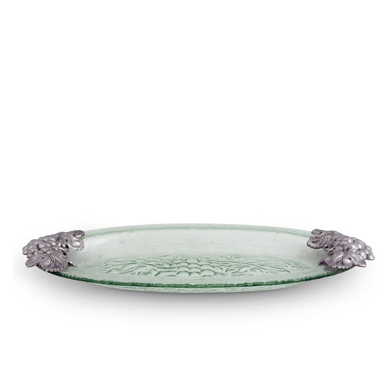 Arthur Court Designs Grape Glass Platter