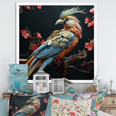 «Bird Expressionist Freedom I» sur toile
