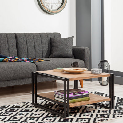 Amoll Sled Coffee Table with Storage