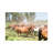 Stampede by Andrew Lever - Wrapped Canvas Print