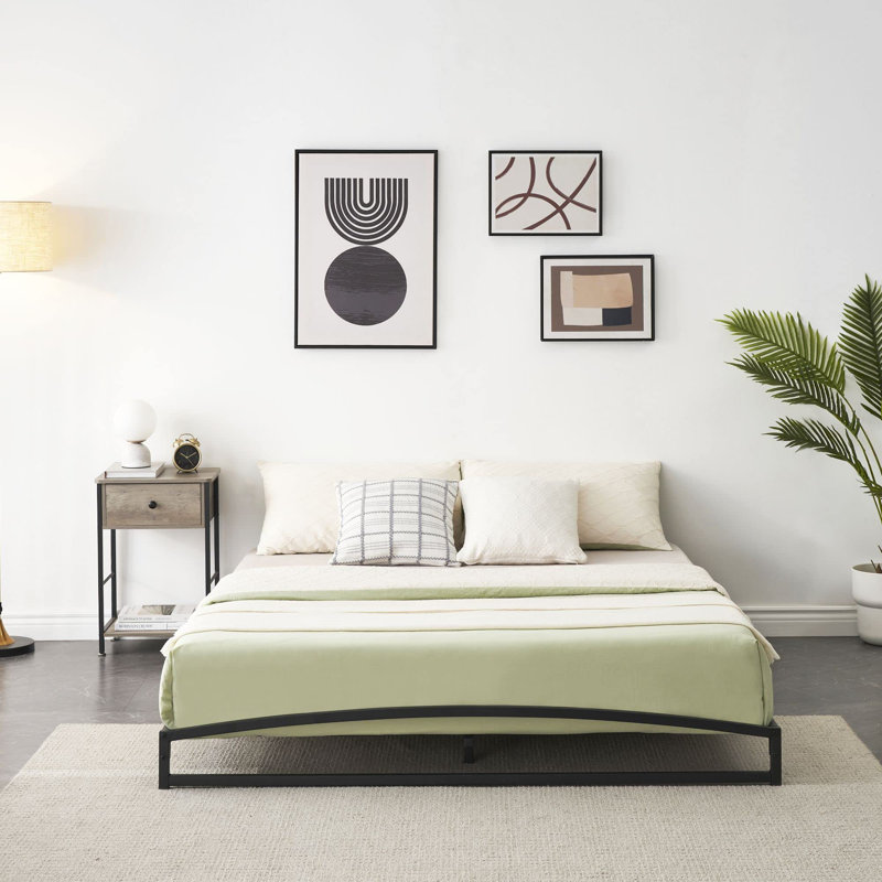 Elrena Metal Open-Frame Bed