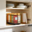 Organisateur à épices escamotable pour armoire - Organisateur d'épices coulissant robuste avec glissières à roulement à billes lisses, conception peu encombrante pour la cuisine et le garde-manger