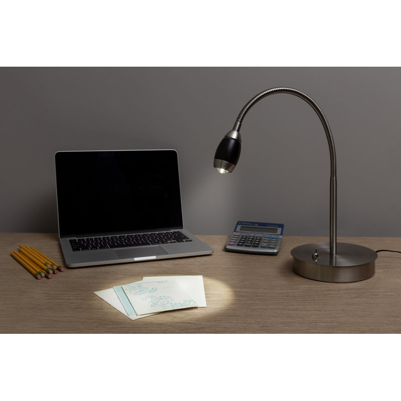 Lampe de bureau 12 po Soho, Noir