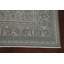 Tapis bleu clair / ivoire en laine Ziegler