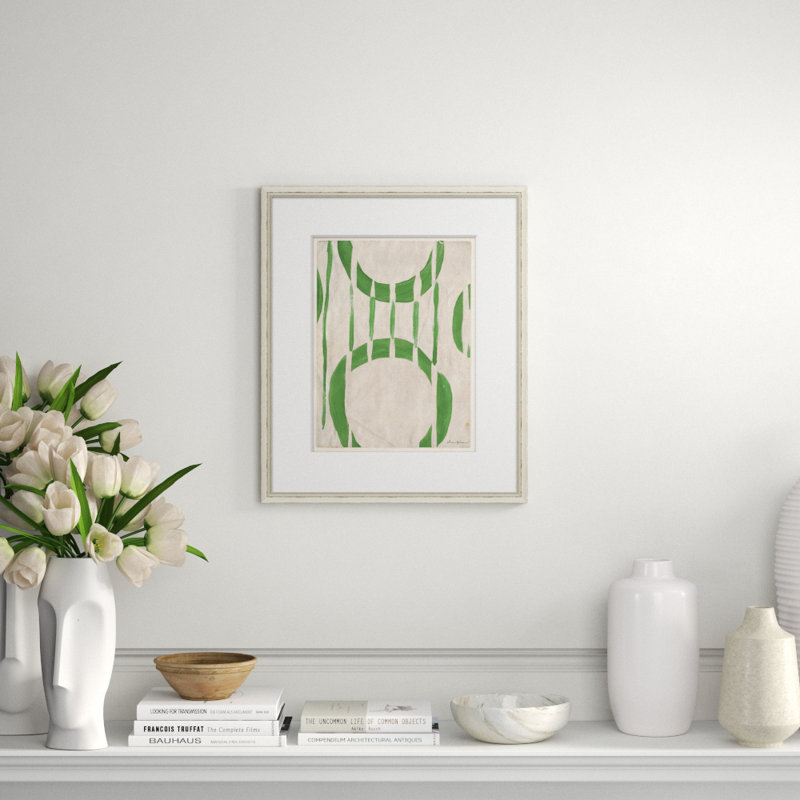 Circle Series - Green 1 Giclee Print by Dana Gibson