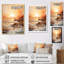 «Viesville Sunrise on the Beach», reproduction sur toile-2133595002-2133594996