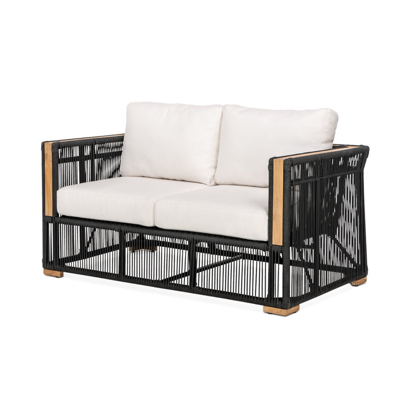 Campo Loveseat- Natural, Natural, Black