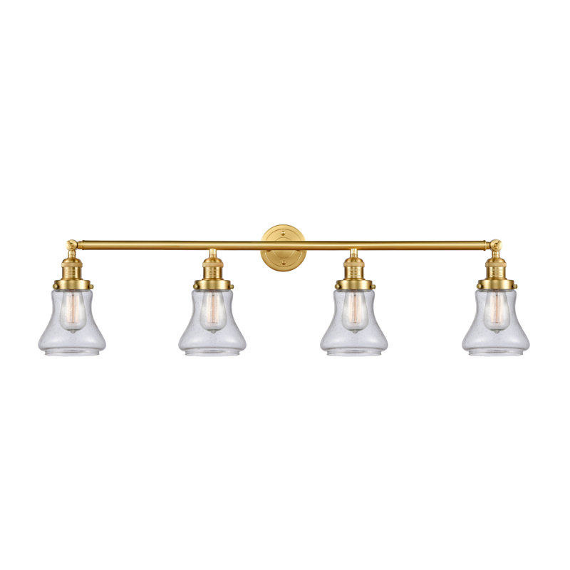 Reyhani 4 - Light Dimmable Vanity Light, Seedy, Satin Gold