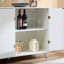 Buffet avec tablettes amovibles