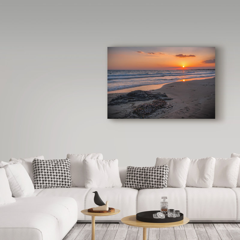 Dyara «The End Of The Sun», reproduction de photo sur toile tendue, H 12 po x l 19 po x P 2 po