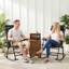 Chaise berçante d'extérieur (ensemble de 2)-1095304368