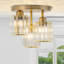 Plafonnier semi-encastré 3 lumières-684663081