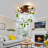 19.7" Low Profile Farmhouse Caged Ceiling Fan Light with Reversible Blades and Remote Control for Living room, Bedroom and Kitchen-138441782