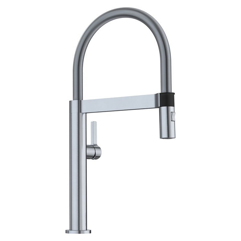 Robinet de cuisine blanc semi-professionnel Blanco Culina, Acier classique