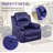 Semi Pu And Pvc Leather Recliner Chair-1491684038