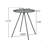 VIDA 16.5" SIDE TABLE