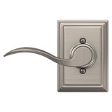 Accent Passage Door Lever with Addison Rosette