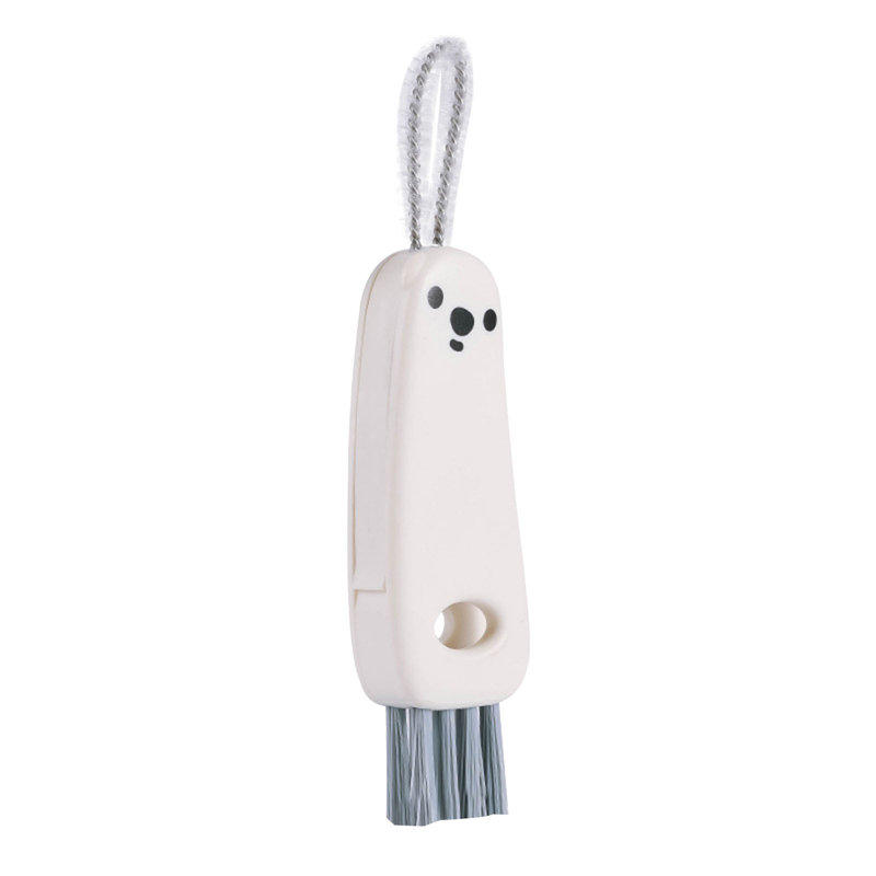 Brosse de nettoyage pour couvercle de bouteille d'eau 3 en 1 2026, Blanc