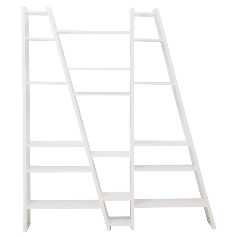 Delta Geometric Bookcase, Pure White