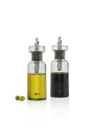 Distributeur AdHoc huile / vinaigre Aromapour gris 4 oz