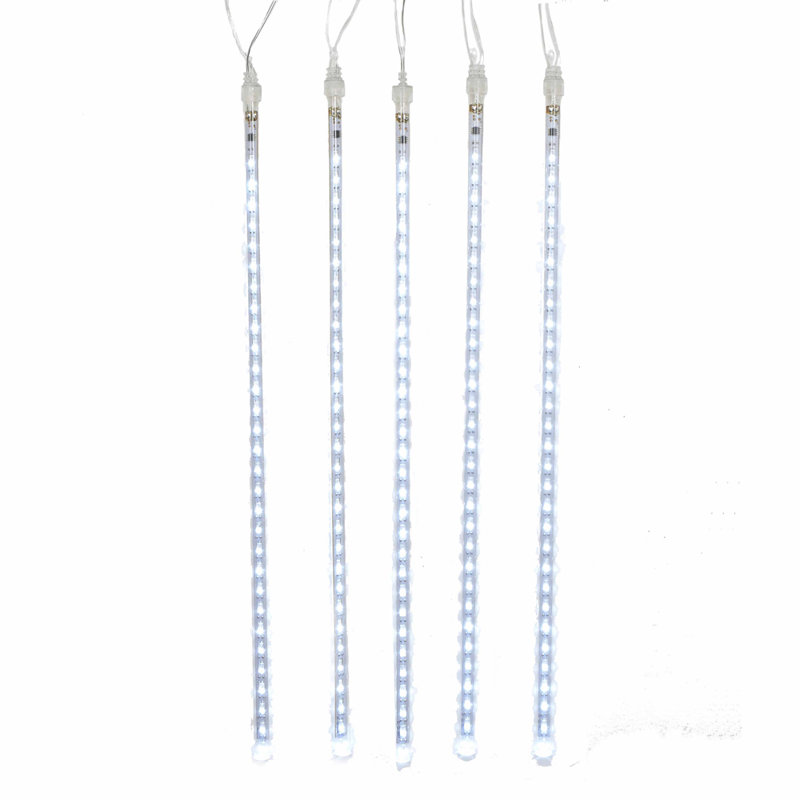 Kurt Adler 5-pieces Meteor Shower Snowfall Set, 04" H x 20" W x 176" D