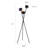 Kenner 62.3 " Powder Coated Tripod Floor Lamp-179915173-179915174