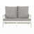 Gray Cushion/White Frame selected