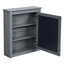 Armoire de rangement murale 24 po x 27 po avec miroir-1214007475