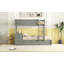 Lit superposé simple au-dessus de simple avec lit gigogne simple, rangement et bureau-2065255539-2065255536