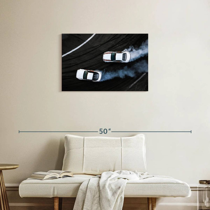 Drag Racing, 20" H x 30" W
