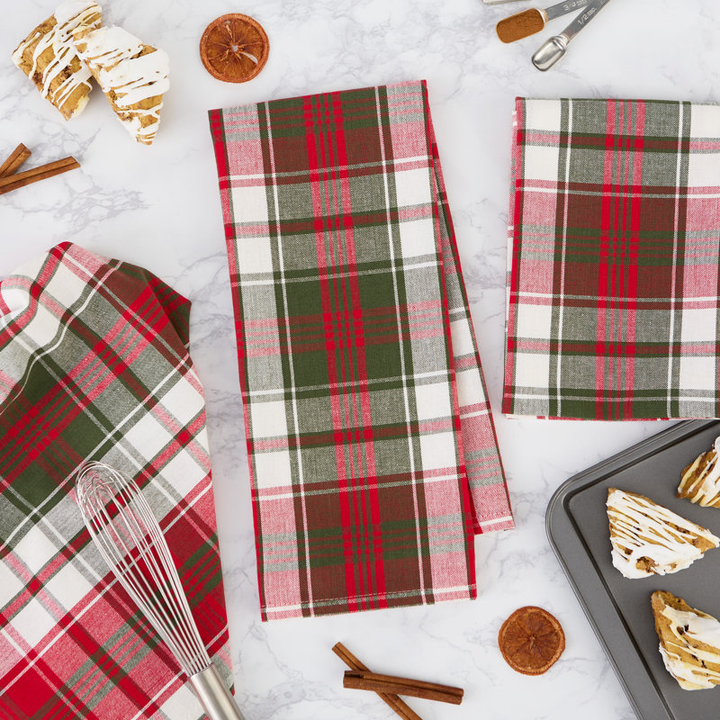 HAPPY HOLIDAY PLAID KT, ENSEMBLE DE 3