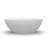 61 inch small size artificial stone solid surface freestanding bathroom bathtub