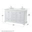 Ensemble de meuble-lavabo double Deborah-128066684-128066689