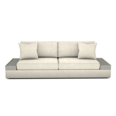Embrace Wood Tray Arm Sofa