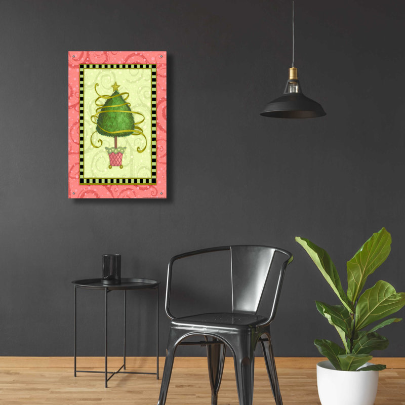 «Holiday Tree 3» par Viv Eisner, H 36 po x l 24 po x P 0,2 po