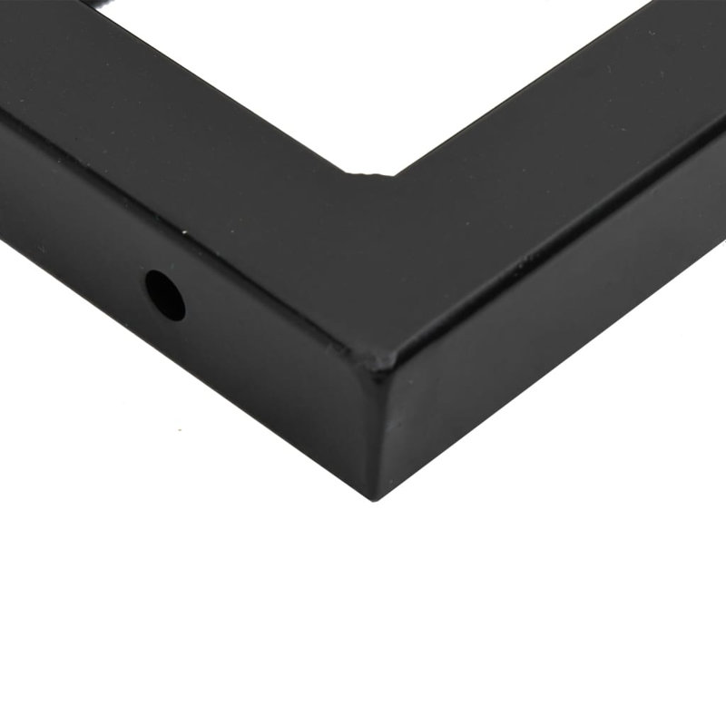 Accent Shelf, 2" H x 60" W x 40" D, Black