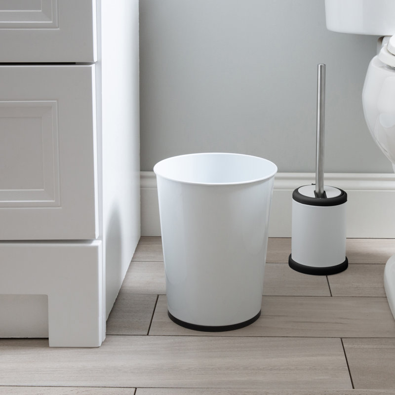 Bath Bliss Metal Toilet Brush And Holder
