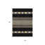 Tapis lavable intérieur / extérieur ivoire et blé 10 pi x 14 pi Rothstein