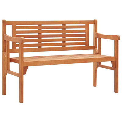 Saltash Solid Wood Eucalyptus Outdoor Bench
