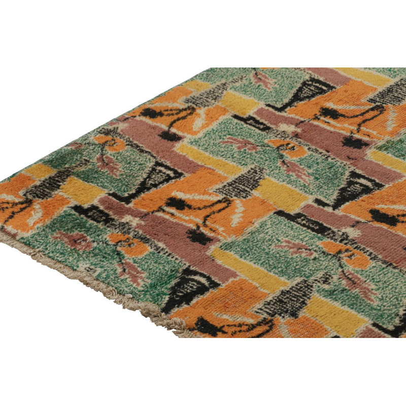 One-of-a-Kind 4'8" X 7'4" Hand Knotted Area Rug
