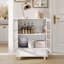 Buffet minimaliste avec portes doubles en verre