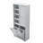 Manolica Storage Cabinet With Doors And Drawers, Tilt-Out Laundry Hamper, Multiple Storage Space, Freestanding Style, Open Shelve, Adjustable Shelf-302772531