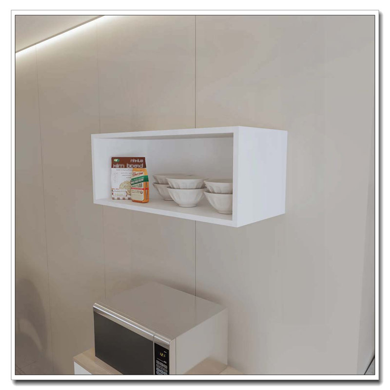 Armoire murale White Rock, Blanc