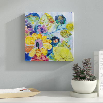 " Bold Blooms VI " by Elizabeth St. Hilaire Painting Print
