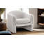 Chaise d'appoint en U en forme de boucle avec design compact-132013226