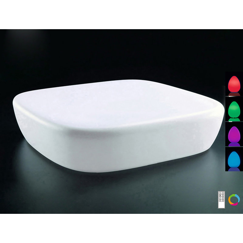 Rosner Opal White Plug-in Integrated LED