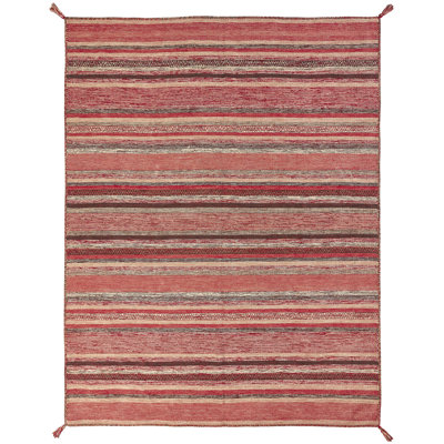 Steffes Cotton Striped Indoor Rug