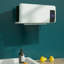 Living And Home 2000 Watt 113 BTU Electric Wall Mounted Space Heater with Adjustable Thermostat